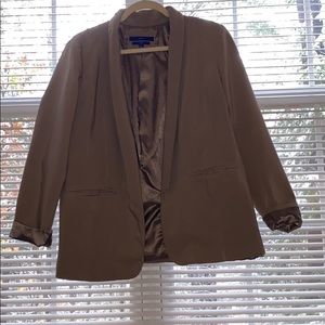 Women’s Tan Fashion Blazer